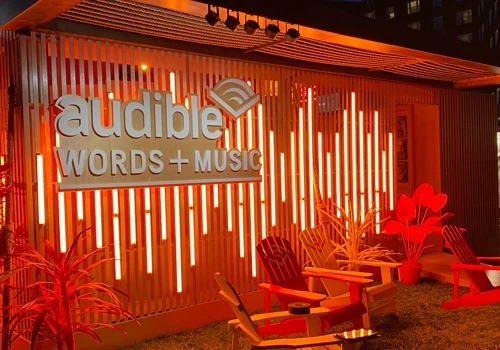 Sea Hear Now Festival x Audible Pop Up