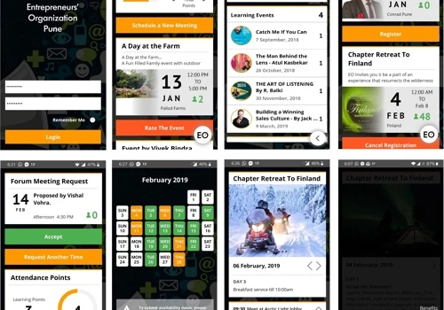 Chapter Mobile App for Global Association