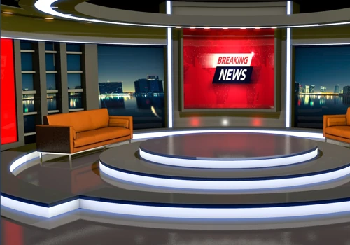 News Room 3D Modeling