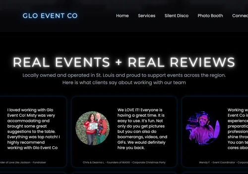 Custom Event Rental Platform with Branded UX & UI