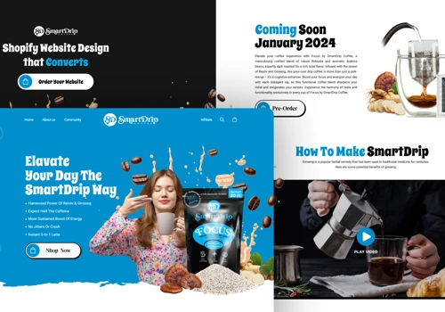 Smart Drip Coffee Website
