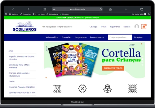 E-commerce Sodilivros