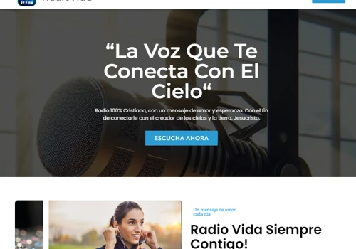 Radio Website Design