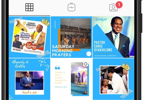 Social Media management for Christ Embassy
