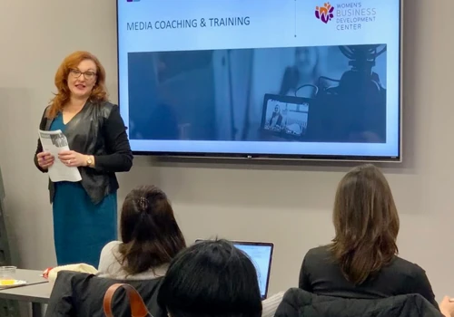 Media Training for Members of the Women's Business Development Center