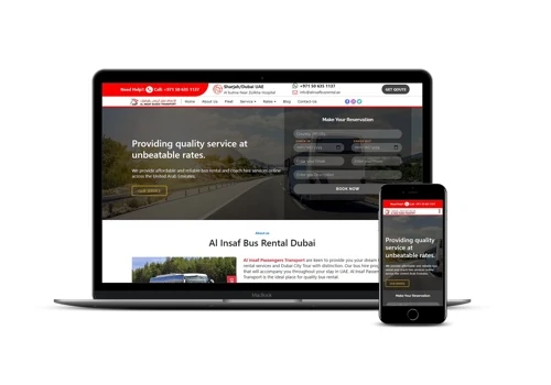 Transport Company website