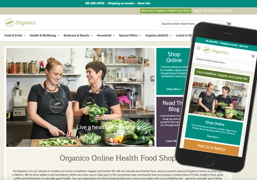 New eCommerce Website build powered by Magento