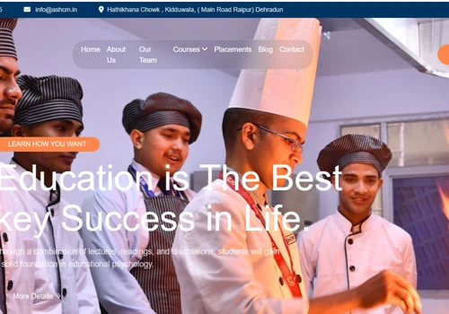 Asian Schoolof Hotel and Cruise Management Website