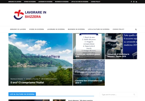 Lavorare In Svizzera
