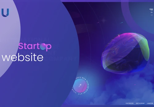 Startup website