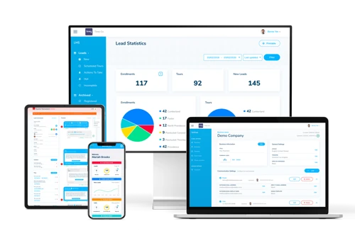 E2E child care marketing platform