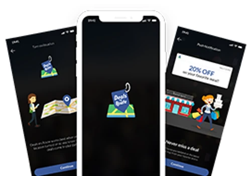 Deals en Route Mobile app solution
