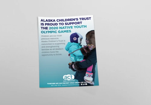 Native Youth Olympics ad for ACT