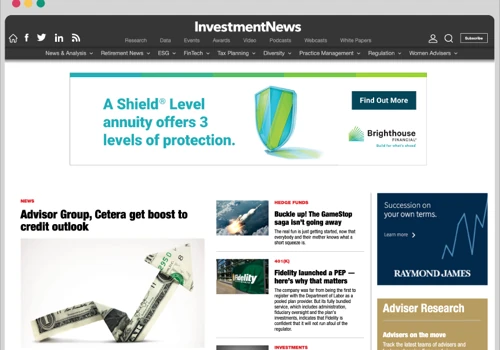 Investment News Replatform