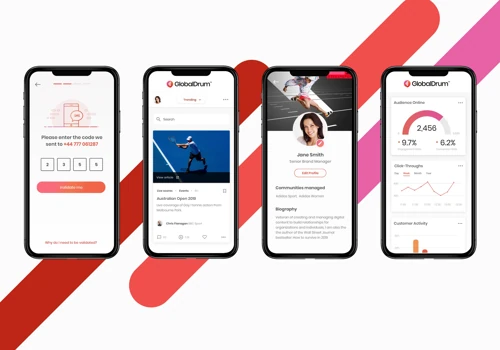 Globaldrum: Branding a B2B Social Media Platform