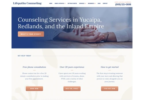 Therapist Website & SEO