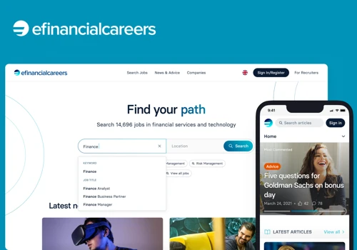 eFinancialCareers - A new era of Finance&Tech job
