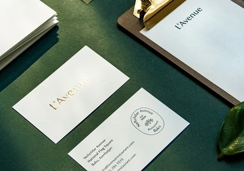 Brand development for L'Avenue