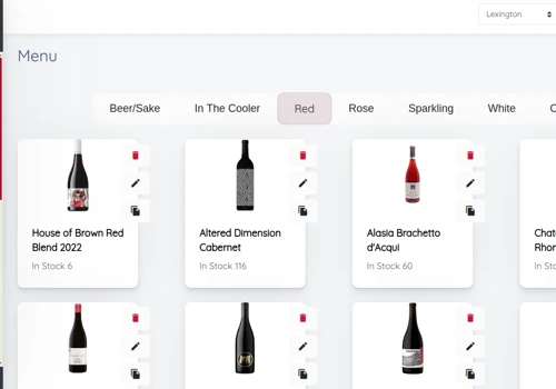 Digital Pos For Local Wine Club & Bar WIth App