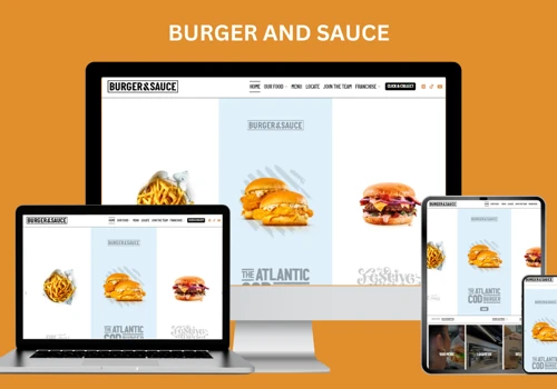 Burger And Sauce