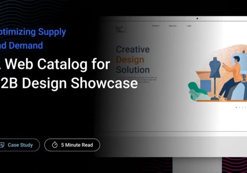 Web App Development for B2B Design Showcase