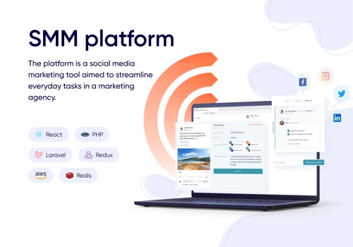 SMM Platform for a Marketing Agency