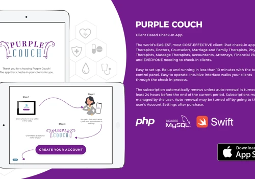 Purple Couch