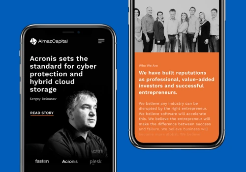 Almaz Capital website