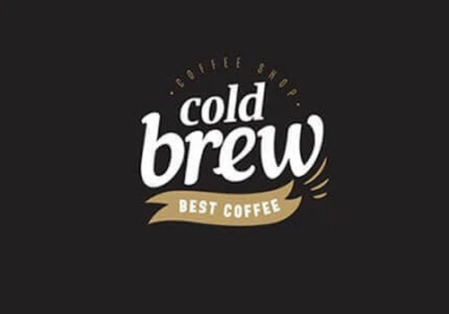 Logo Design Cold Brew Best Coffee