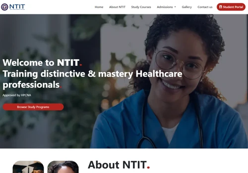 Nursing College Website