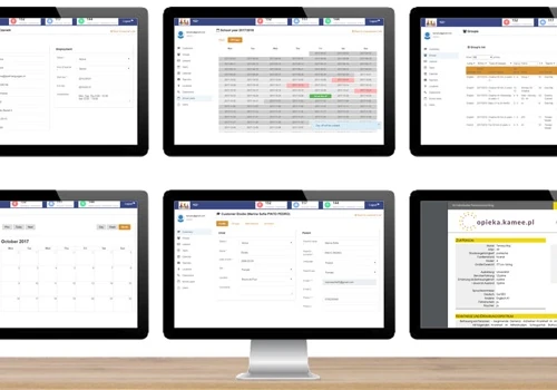 CRM application to support services