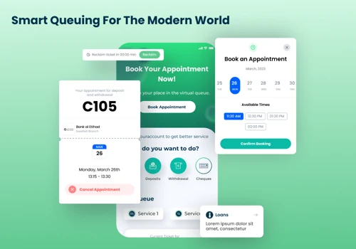 Virtual Queue Management System