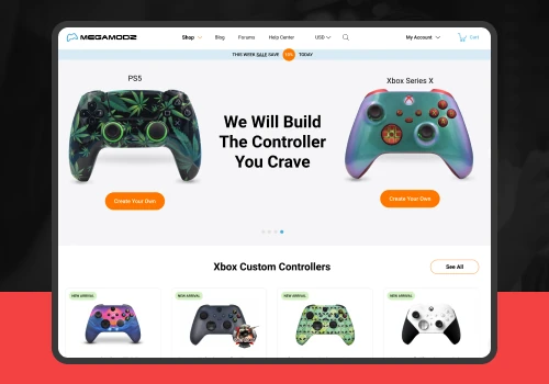 Platform for Selling Modded and Custom Controllers