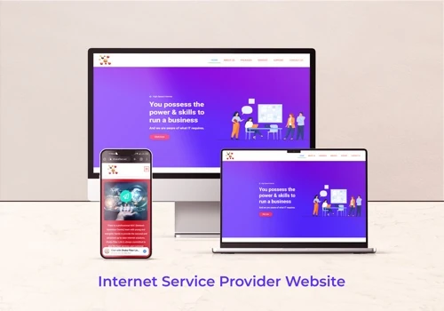 Internet Servce Provider Website