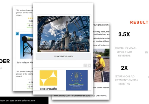 Project with Three spheres - Utilities industry