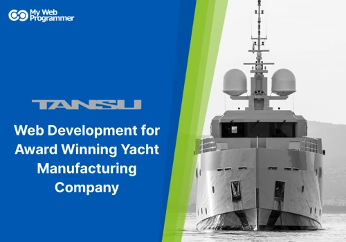 Web Dev for Award Winning Yacht Manufacturing Co