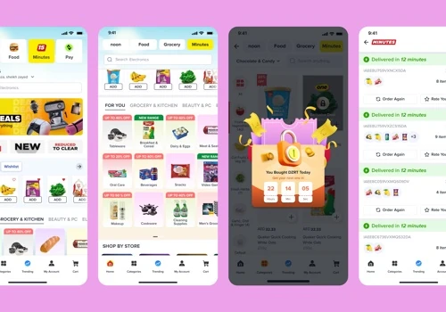 Noon mobile app Re-design