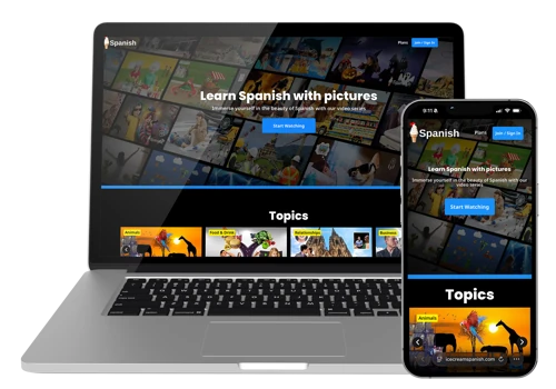 Custom Membership Website for Spanish Learning