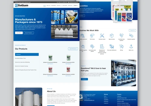 Website For Gotham Industries