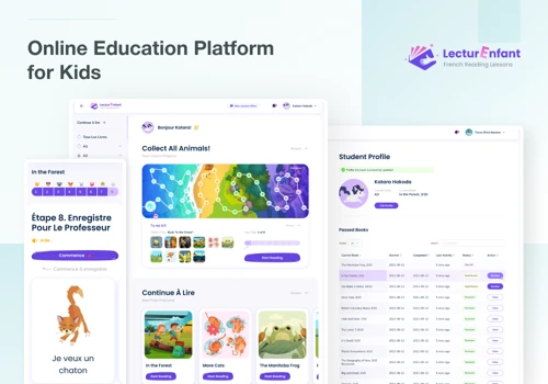 Lecture Enfant — Learning platform for kids