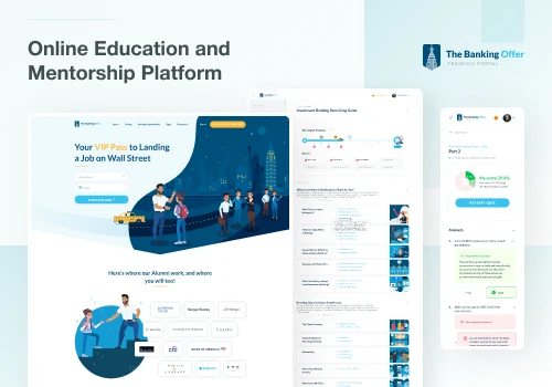 Online education and mentorship platform