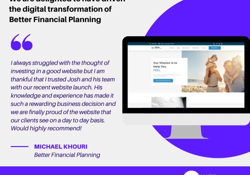 Financial Planner Website