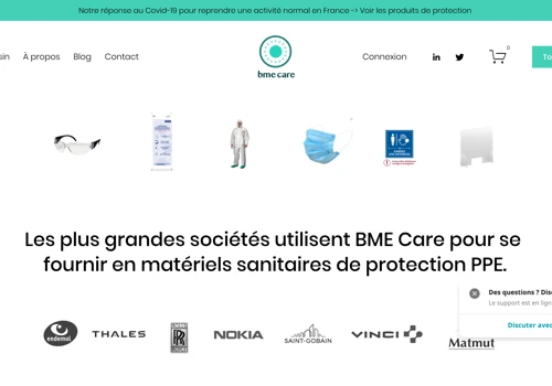 Covid 19 response for healthcare marchant