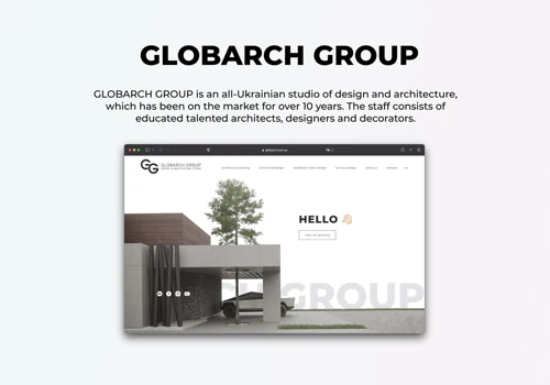 Web Dev for Studio of Design and Architecture