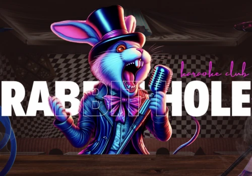 Bar landing page design | Rabbit Hole