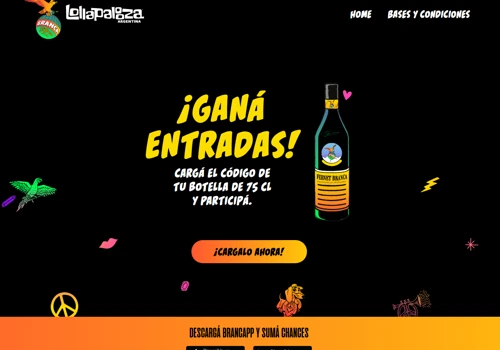 Digital Campaing for Lollapalooza Arg