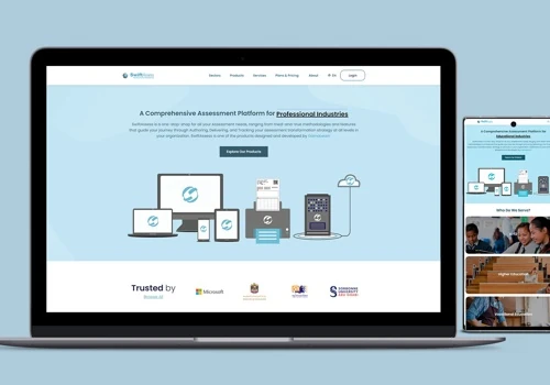 SwiftAssess Corporate website design and development