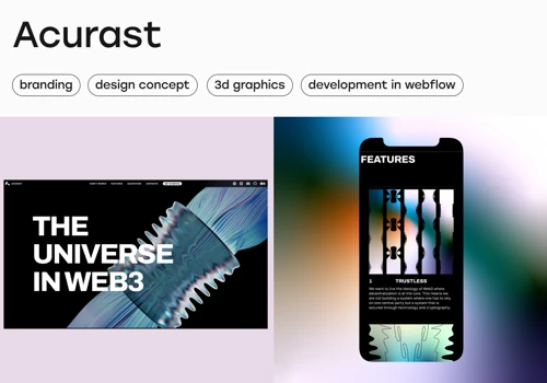 Branding and website for Acurast