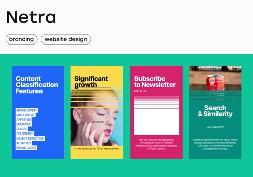 Branding and Website for a Tech Startup