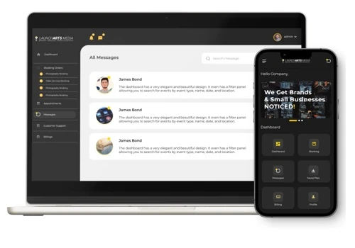 LaunchArts Media Mobile App